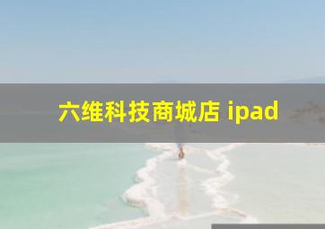 六维科技商城店 ipad